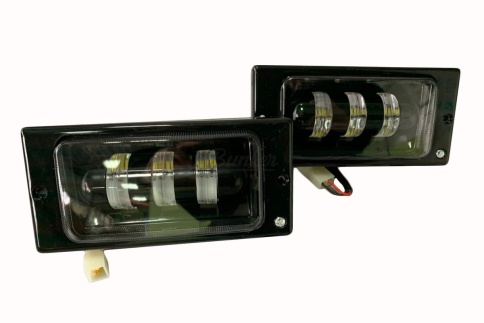 ПРОТИВОТУМАНКИ ДИОДНЫЕ 5 ЛИНЗ 2110 фото 1