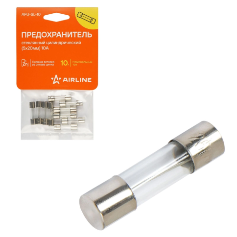 ПРЕДОХРАНИТЕЛЬ 10А СТЕКЛЯН.5х20 фото 1