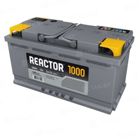 АКБ АКОМ 6СТ-100А РЕАКТОР  фото 1