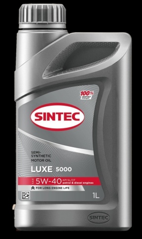 МАСЛО SINTEC ЛЮКС 5W40 1л п/с фото 1