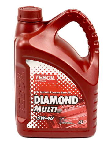 МАСЛО TEBOIL DIAMOND MULTI 5W40 4л син. фото 1