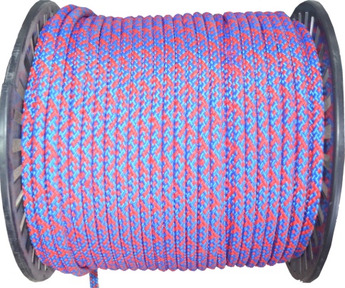 ШНУР ФАЛОВЫЙ СИНТЕТИЧЕСКИЙ 8 мм ЦВЕТНОЙ фото 1