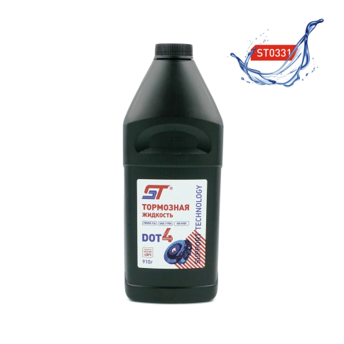 ТОРМОЗНАЯ ЖИДКОСТЬ ДОТ-4 ST 910мл фото 1