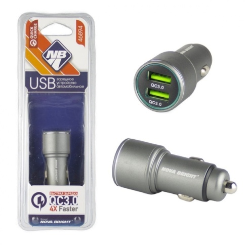 ЗАРЯДНОЕ 2USB 2,4/3,0 А фото 1