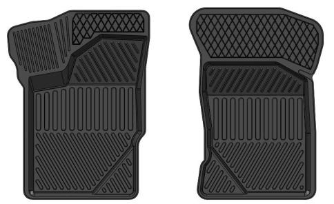 КОВРИКИ ПЕРЕДНИЕ (2шт) 1118/90 фото 1