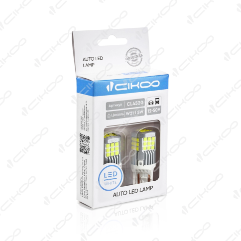 СВЕТОДИОДЫ Т20 Б/Ц 21/5W 45SMD 2000LM  фото 1