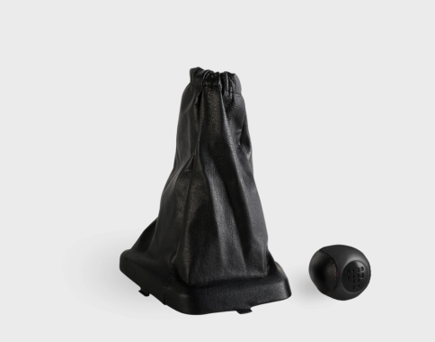 ЧЕХОЛ РУКОЯТКИ КПП ЧЕРНЫЙ 1118 фото 1