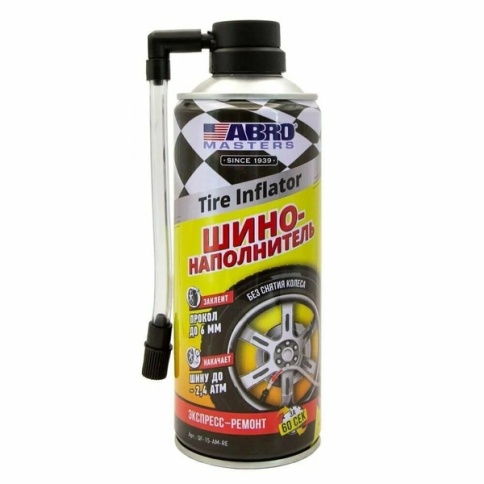 ГЕРМЕТИК ДЛЯ ШИН ABRO 450 мл фото 1