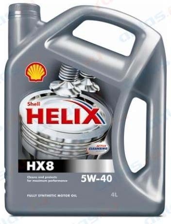 МАСЛО SHEL HELIX HX8 5W40 4л фото 1
