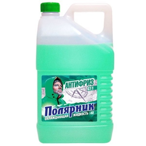 АНТИФРИЗ ПОЛЯРНИК ЗЕЛЕНЫЙ 5кг фото 1