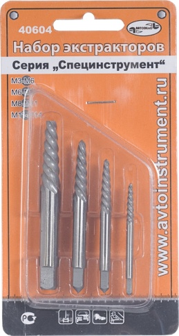 НАБОР ЭКСТРАКТОРОВ 4пр. фото 1
