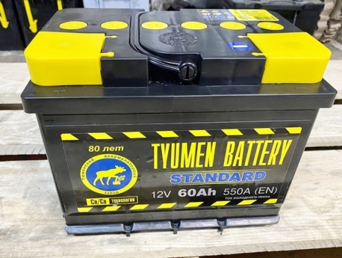 АКБ ЛОСЬ 6СТ-60L ТЮМЕНЬ фото 1