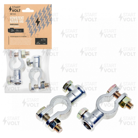 КЛЕММЫ АКБ В БЛИСТЕРЕ фото 1