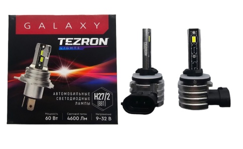 СВЕТОДИОДЫ Н27/2 60W 6000K 4600LM TEZRON GALAXY фото 1