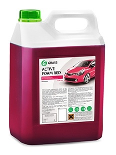АВТОШАМПУНЬ  Б/М  ГРАСС Active Foam Red 5.8л фото 1