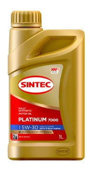 МАСЛО SINTEC PLATINUM C3  5W30 1л син фото 1