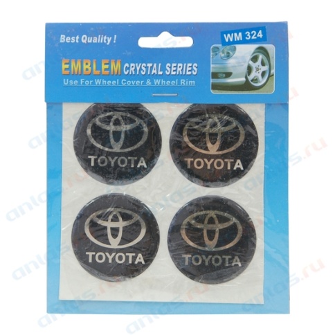 ЭМБЛЕМА НА ДИСКИ TOYOTA фото 1