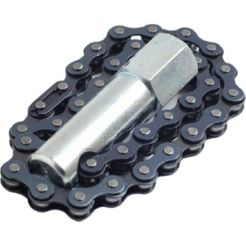 СЪЕМНИК МАСЛ.ФИЛЬТРА ЦЕПЬ ПОД ВОРОТОК фото 1