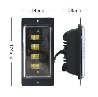 ПРОТИВОТУМАНКИ ДИОДНЫЕ 4 ЛИНЗЫ 2110 фото 1