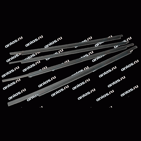 МОЛДИНГ СТЕКЛА (БАРХОТКА) НАРУЖН.1118/2190 фото 1