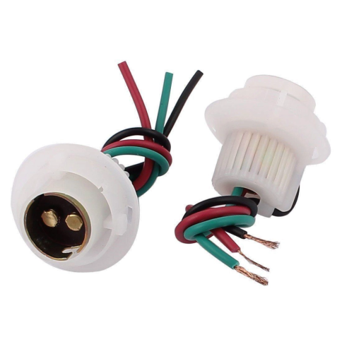 КОЛОДКА ДВУХКОНТ.ПОД ЛАМПУ С/Ц В СБ. фото 1