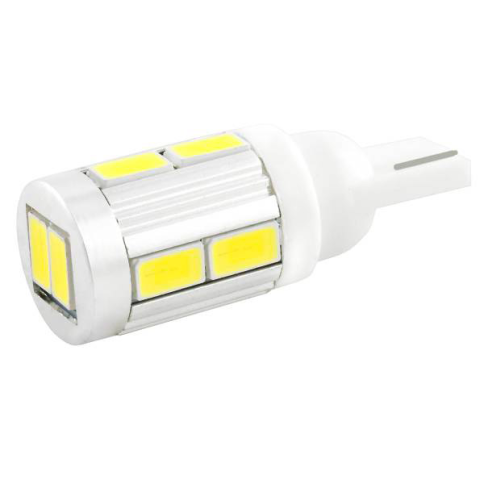 СВЕТОДИОД T10 БЕЛЫЙ 10 SMD фото 1