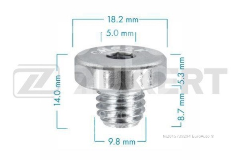 БОЛТ М10х1,5 СЛИВА МАСЛА фото 1
