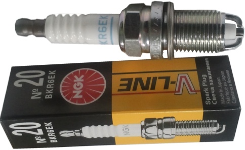 СВЕЧА NGK №4388/2288 BKR6EK ЛАРГУС фото 1