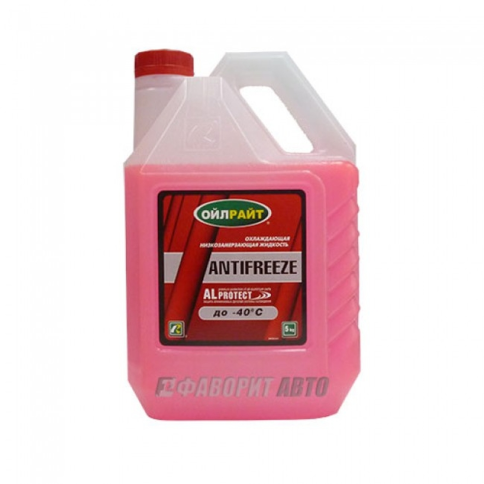 АНТИФРИЗ OILRIGHT КРАСНЫЙ 10кг. фото 1