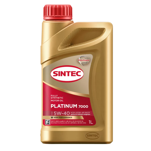 МАСЛО SINTEC PLATINUM 5W40 1л син фото 1