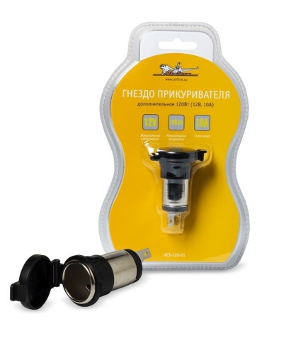 ПРИКУРИВАТЕЛЬ ГНЕЗДО ДОПОЛН.12V AIRLINE фото 1