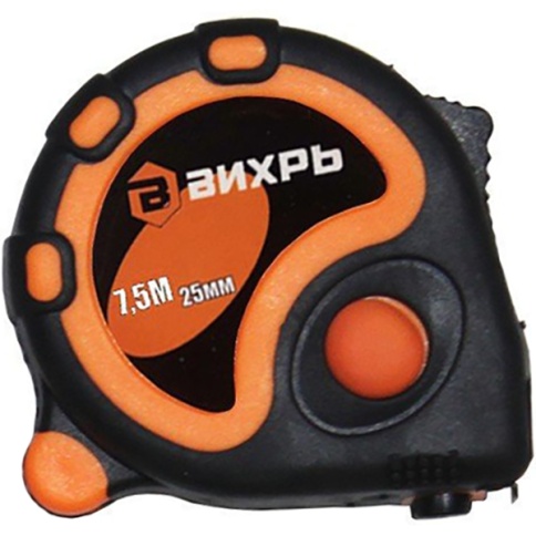 РУЛЕТКА  7,5м x 25мм ВИХРЬ  фото 1