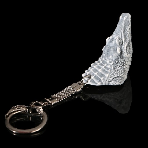 БРЕЛОК ГОЛОВА КРОКОДИЛА фото 1
