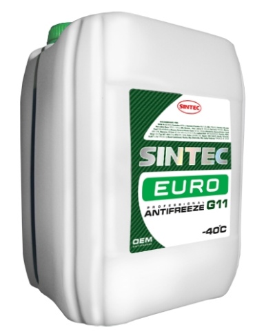 АНТИФРИЗ SINTEC ЗЕЛЕНЫЙ 10кг. фото 1