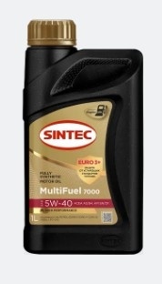 МАСЛО SINTEC MULTI FUEL A3/B4 5W40 1л син фото 1
