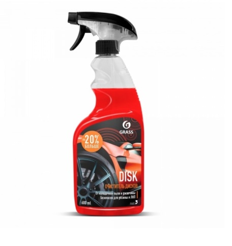 ОЧИСТИТЕЛЬ КОЛЕСНЫХ ДИСКОВ ГРАСС 600мл фото 1