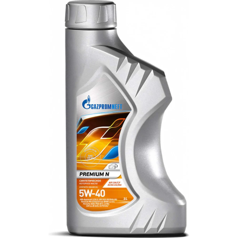МАСЛО GAZPROMNEFT PREMIUM N 5W-40 1л. фото 1