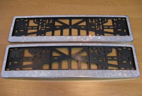 РАМКА НОМЕРА СТРАЗЫ фото 1