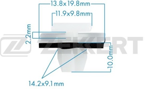 КРЕПЛЕНИЕ ИНОМАРКА УНИВЕР. BE-2731 фото 1